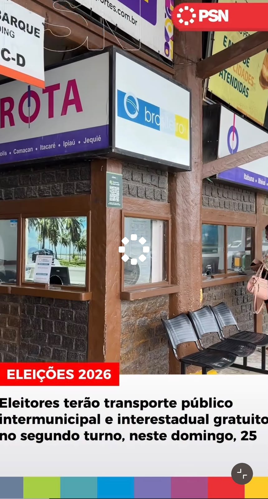 ELEIÇÕES 2026 Eleitores terão transporte público intermunicipal e interestadual gratuito no segundo turno, neste domingo, 25